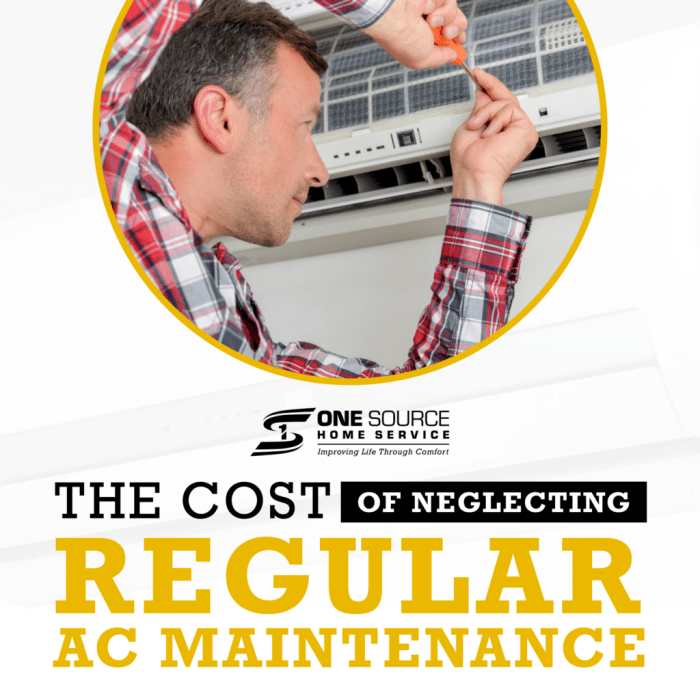 The Cost of Neglecting Regular AC Maintenance The Cost of Neglecting Regular AC Maintenance
