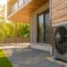 Eco-friendly Air Conditioning System Outdoors in a Modern House. Eco ...